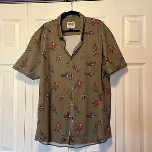 RSVLTS “Teddy Riding Things” Men's Shirt XXL